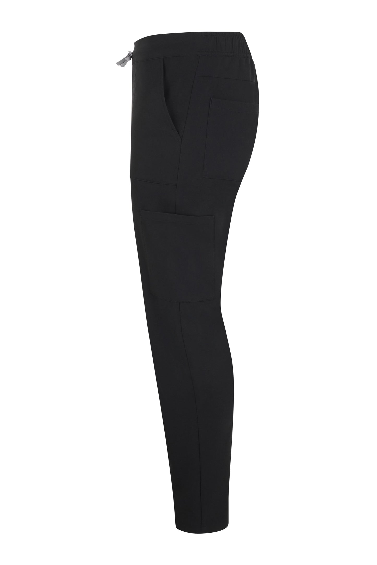 Pantaloni purestretch cu material antibacterian si hidrofob negru V533020S