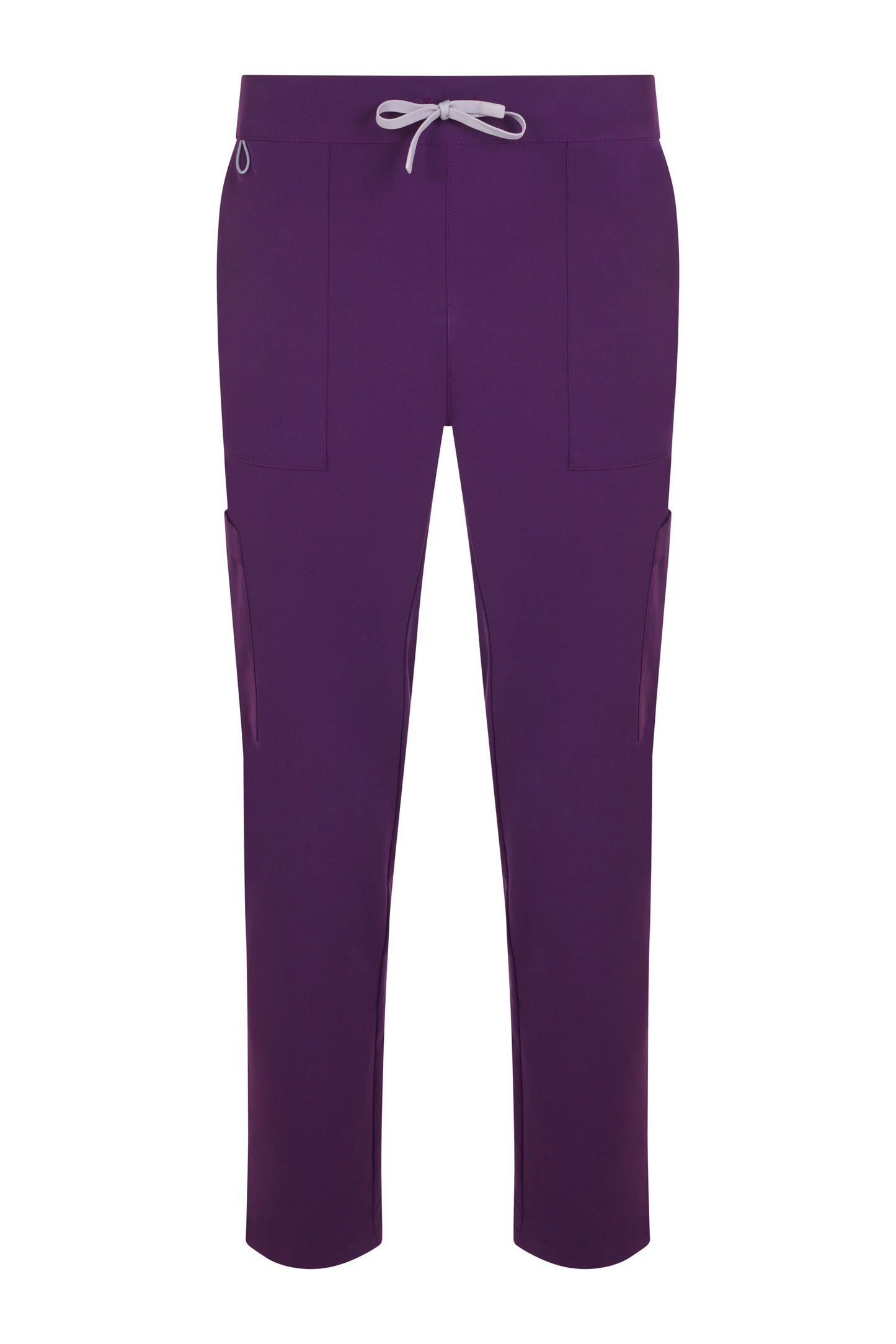 Pantaloni purestretch cu material antibacterian si hidrofob pruna V533020S