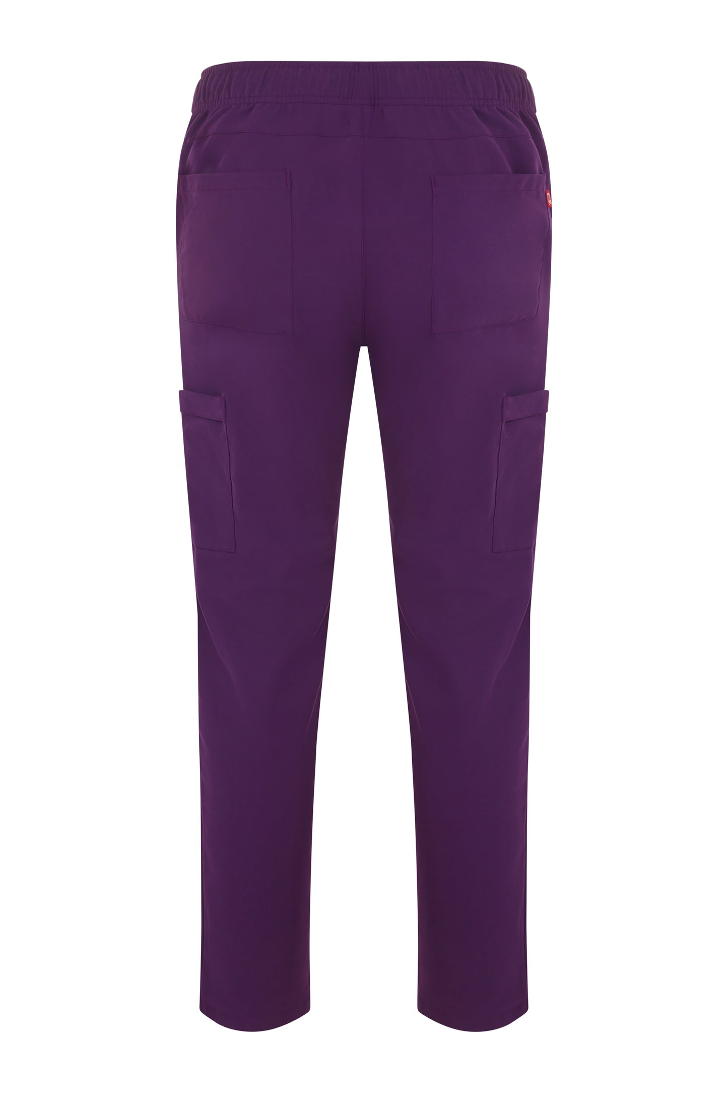 Pantaloni purestretch cu material antibacterian si hidrofob pruna V533020S