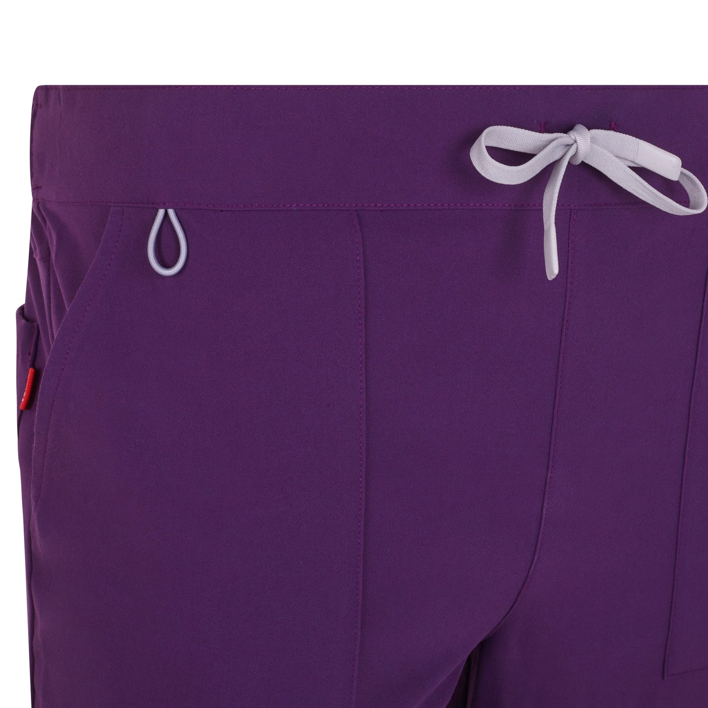 Pantaloni purestretch cu material antibacterian si hidrofob pruna V533020S