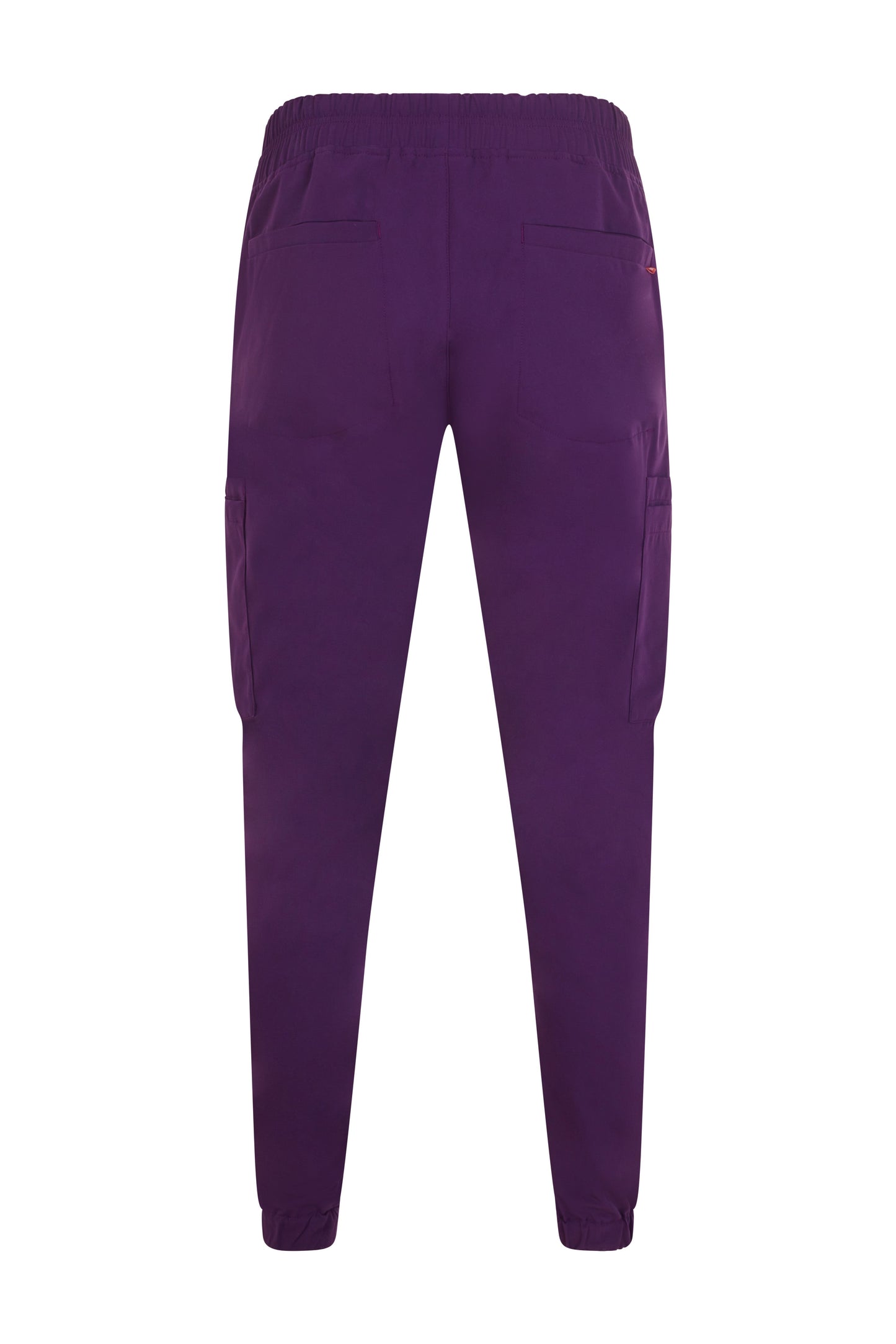 Pantaloni jogger purestretch cu material antibacterian si hidrofob pruna V533021S