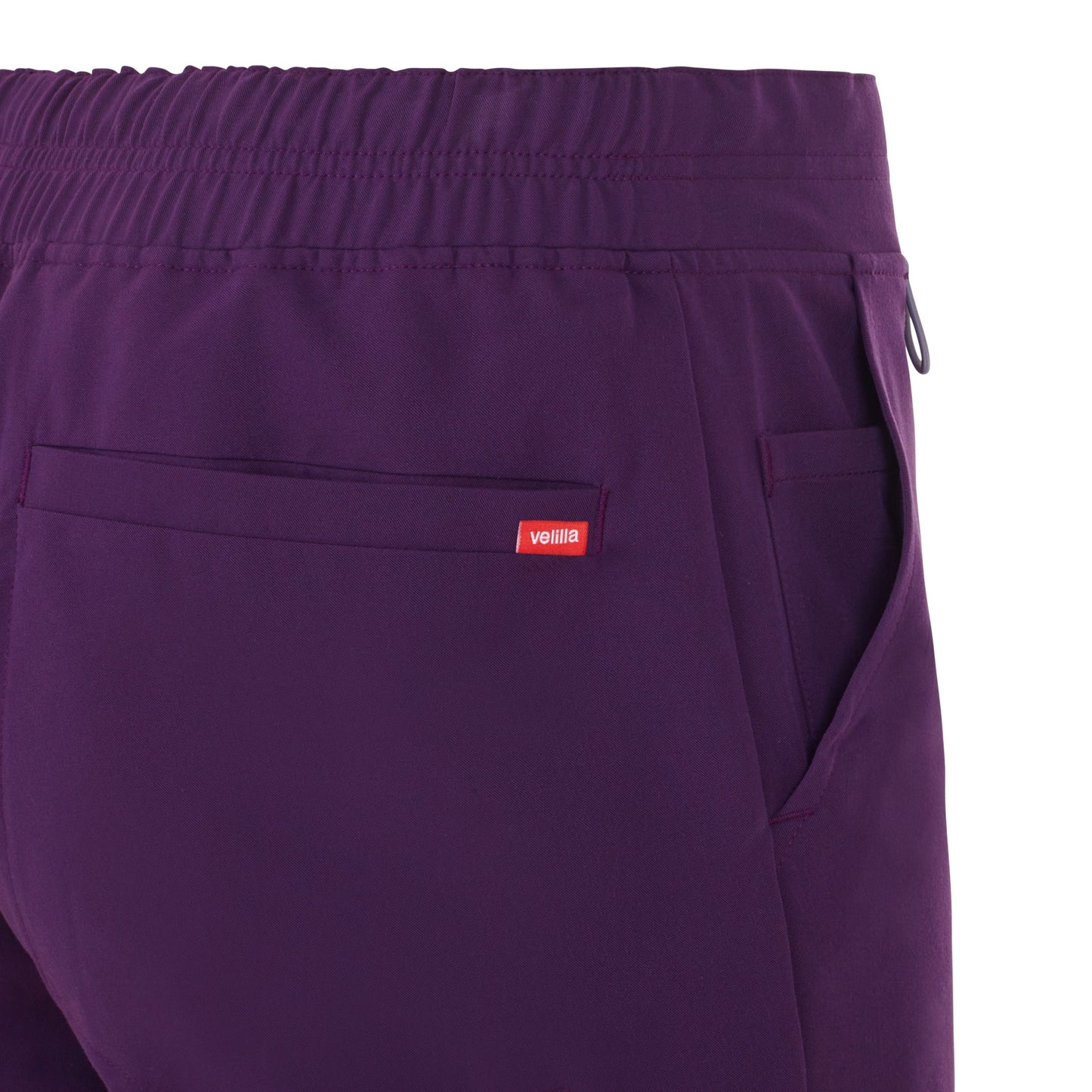 Pantaloni jogger purestretch cu material antibacterian si hidrofob pruna V533021S