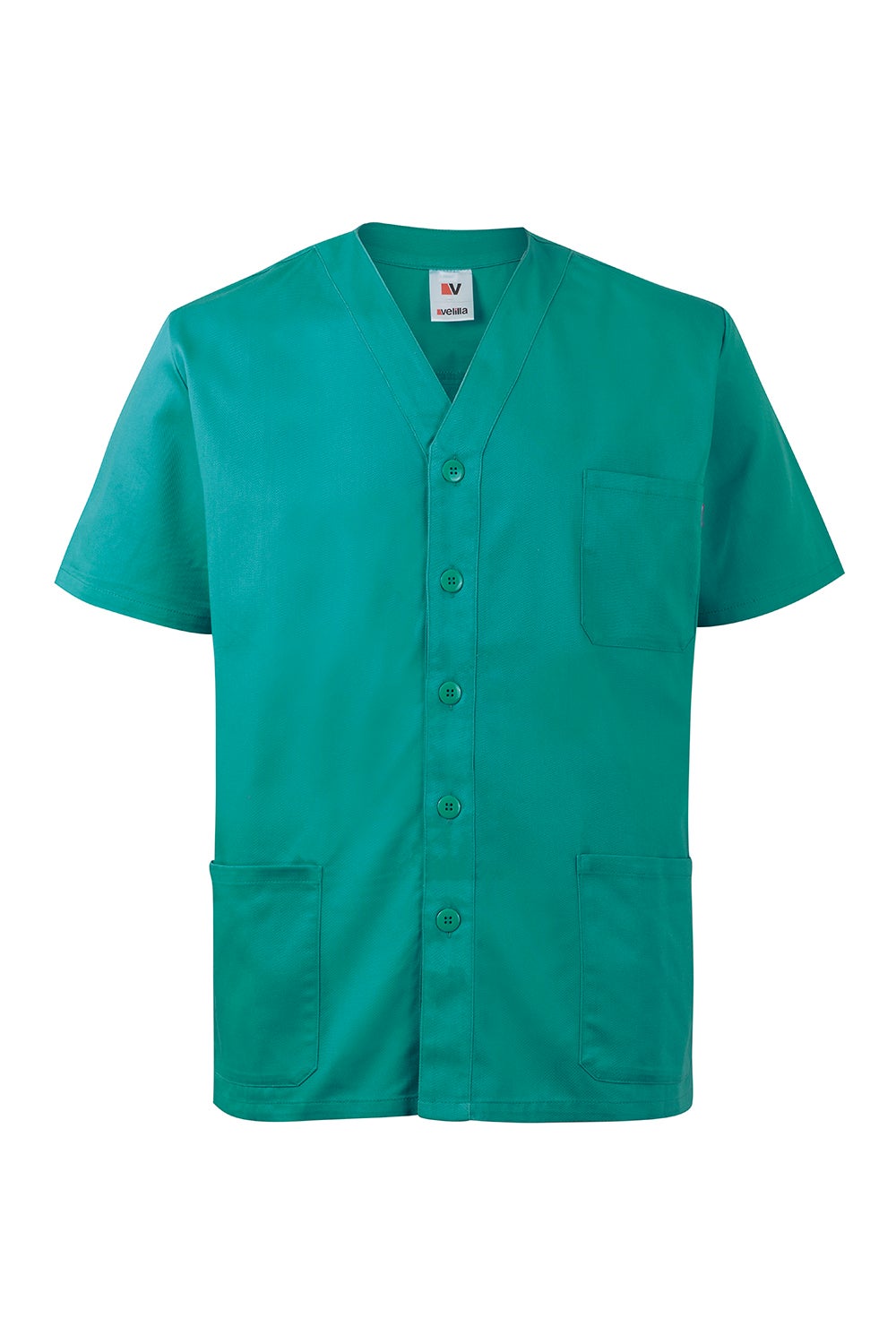 Bluza tercot 190g nasturi verde V535209