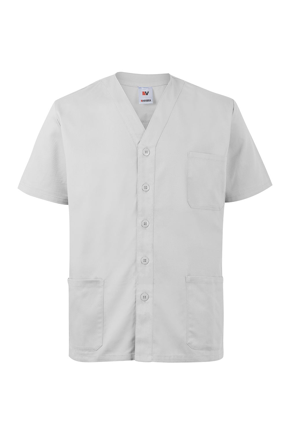 Bluza tercot 190g nasturi alb V535209