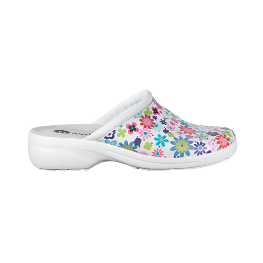 Saboti piele Floral Symphony OB/E/SRC dama Aerial Lady