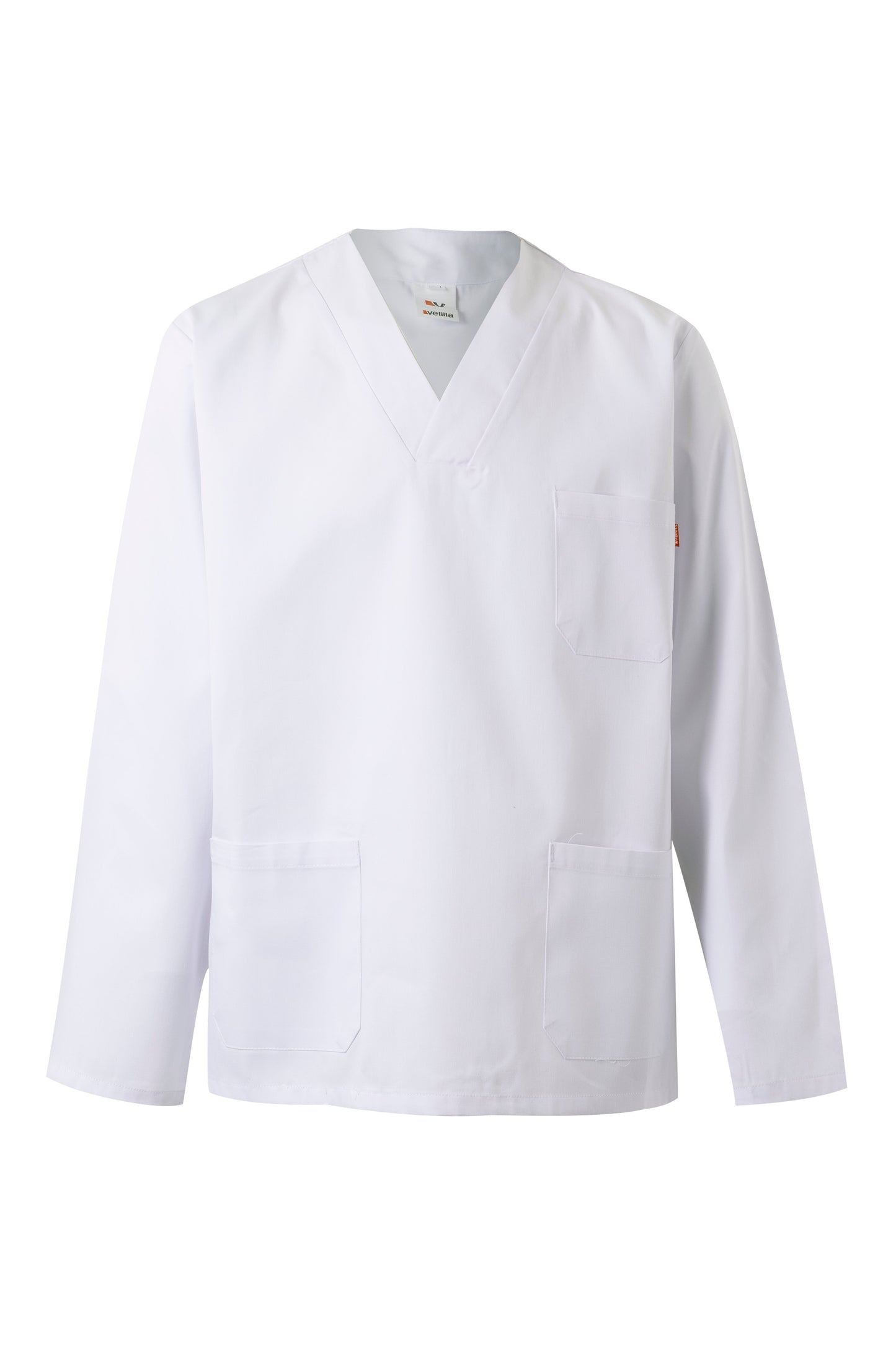 Bluza tercot 190g maneca lunga alb V588