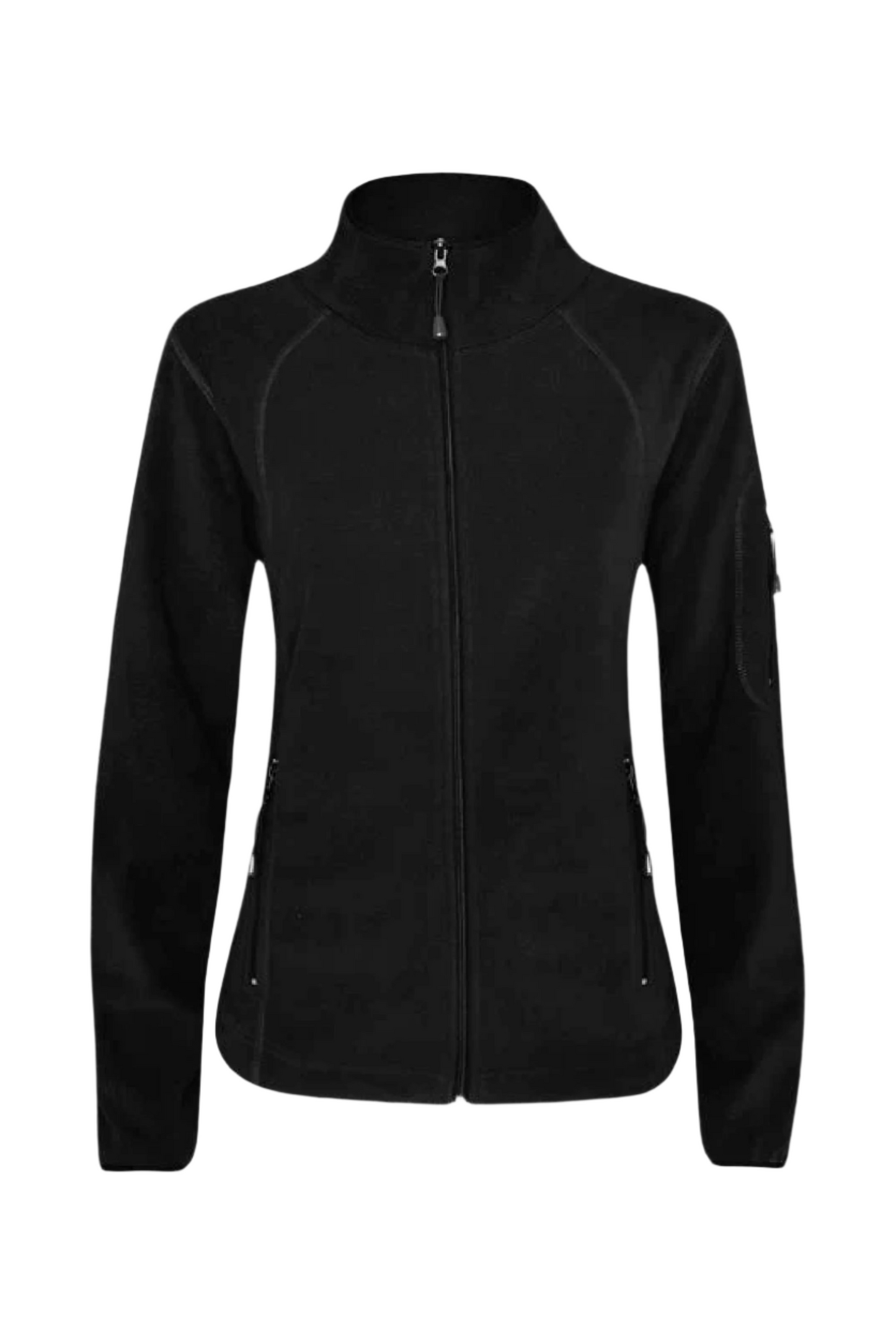 Jacheta din fleece pentru dama neagra Luciane