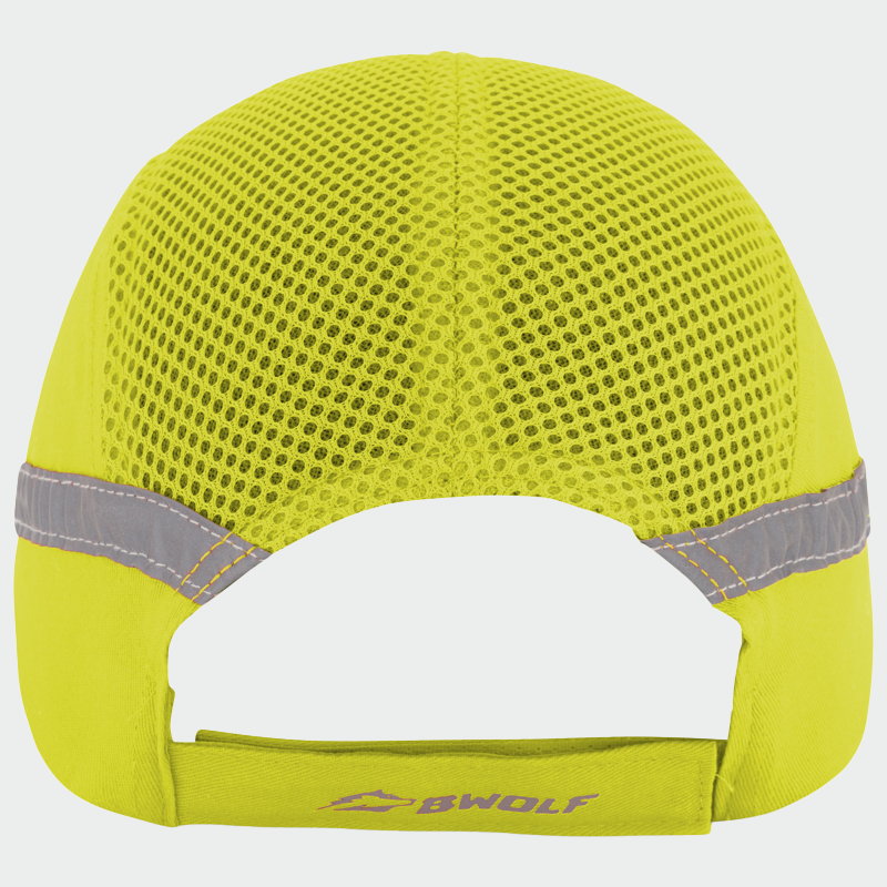 Sapca protectie bumbac ABS galbena unisex