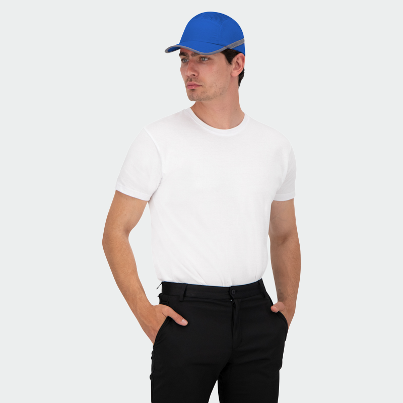 Sapca protectie bumbac ABS albastru royal unisex