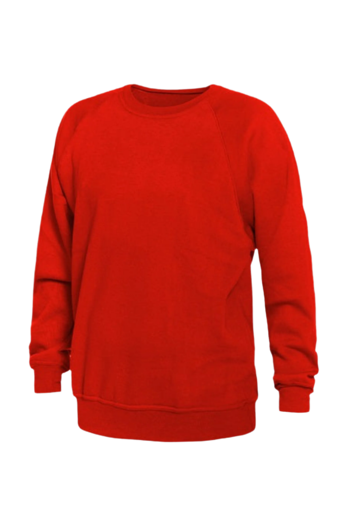 Bluza de iarna rosie unisex tercot flausat Moscow