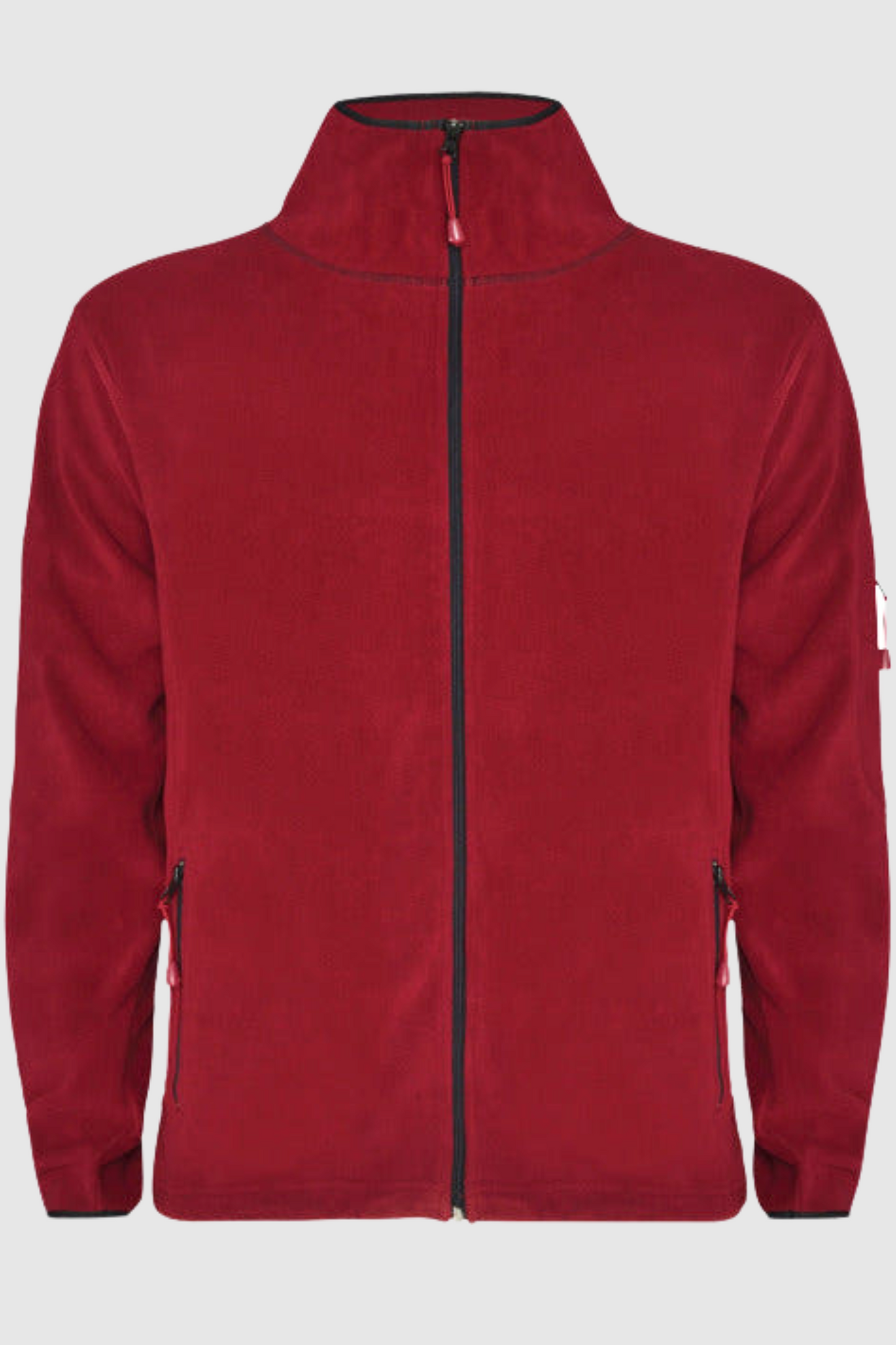 Jacheta din fleece pentru barbat grena Luciane