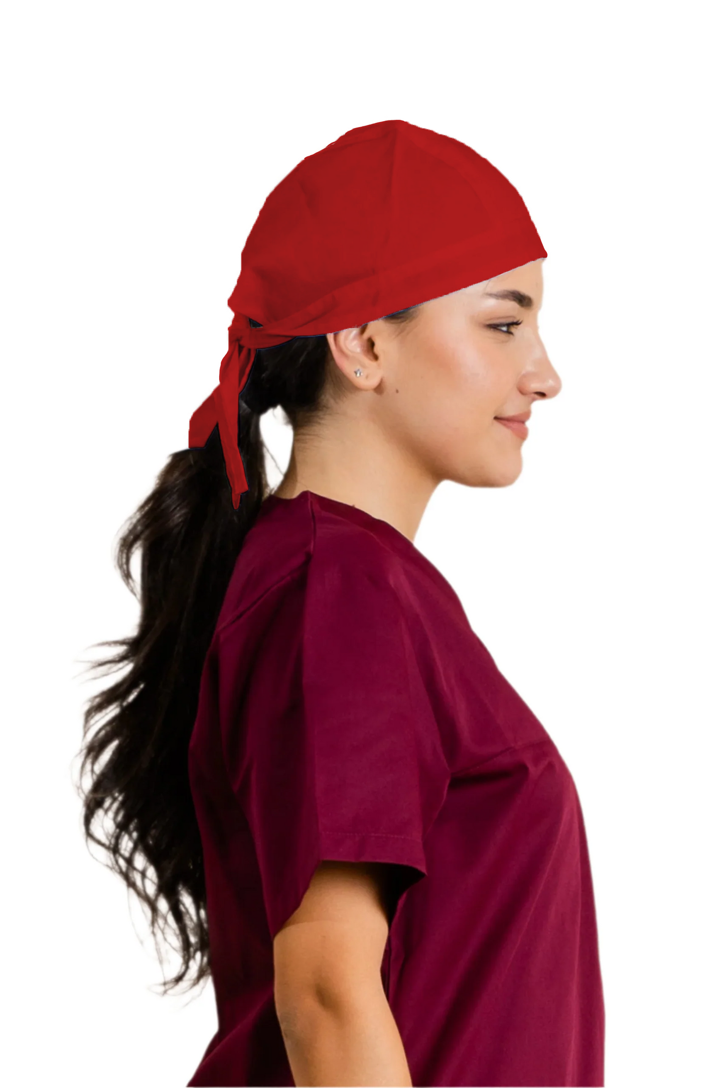 Bandana bucatar rosu tercot unisex tercot 195g Riga