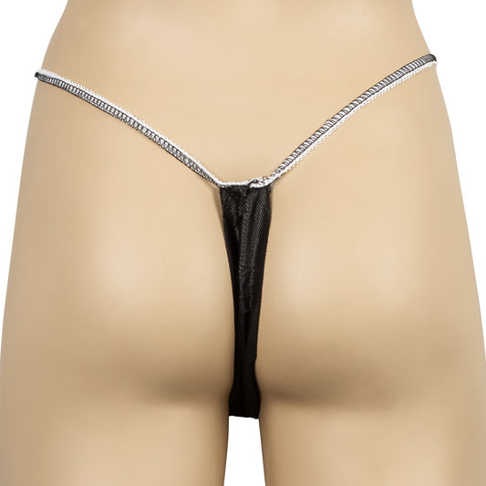 Bikini de unica folosinta negri netesut 100buc/set