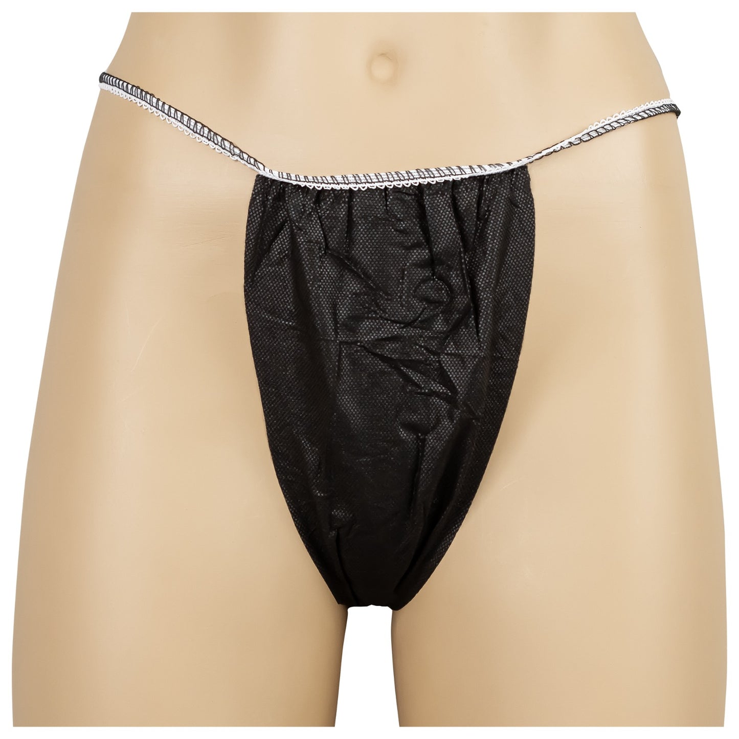 Bikini de unica folosinta negri netesut 100buc/set