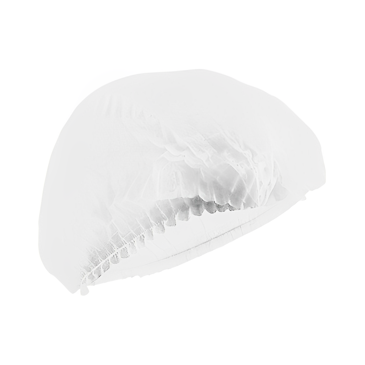 Bonete unica folosinta dublu elastic pentru Par Lung albe 12gr 100buc