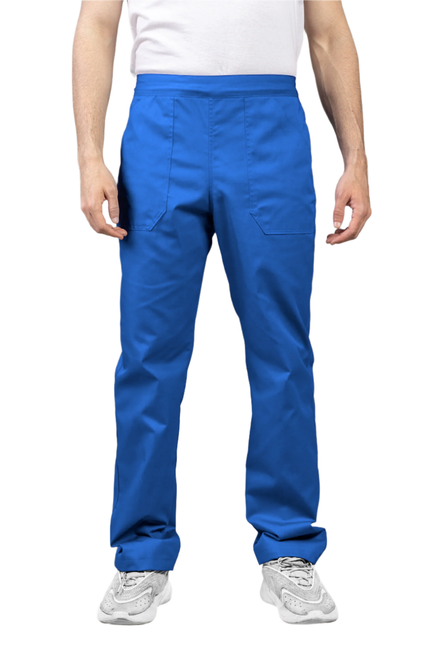 Pantaloni de lucru albastri poplin 165g Costin Light