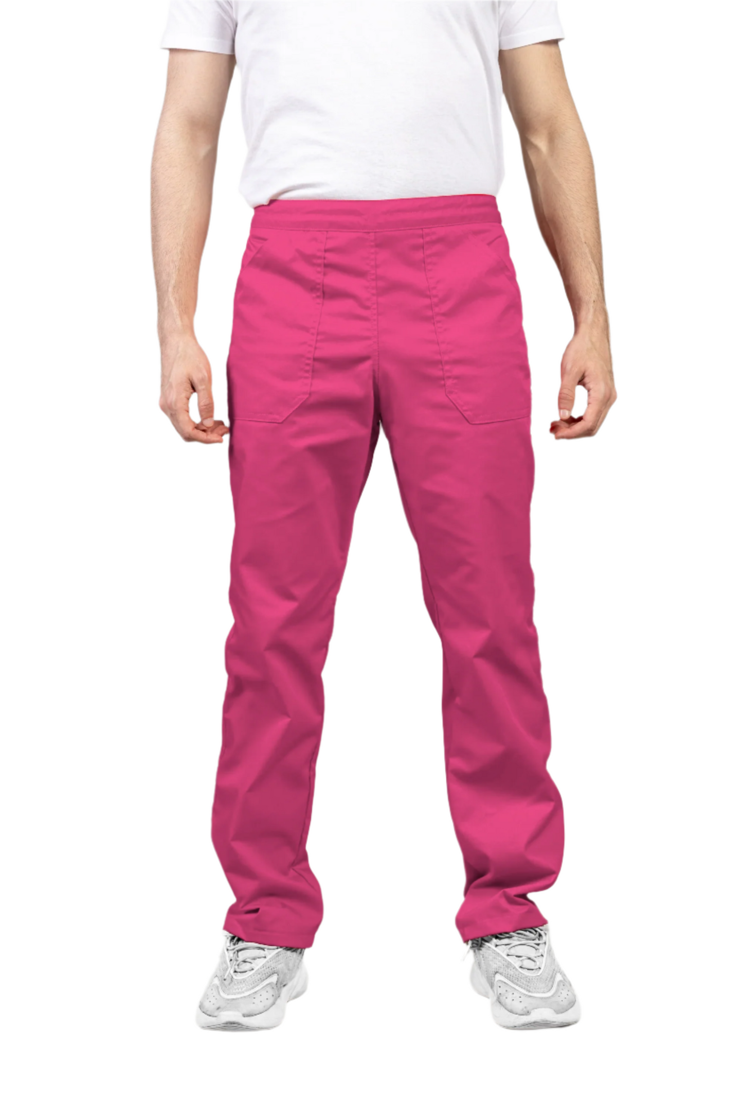 Pantaloni de lucru ciclam poplin 165g Costin Light