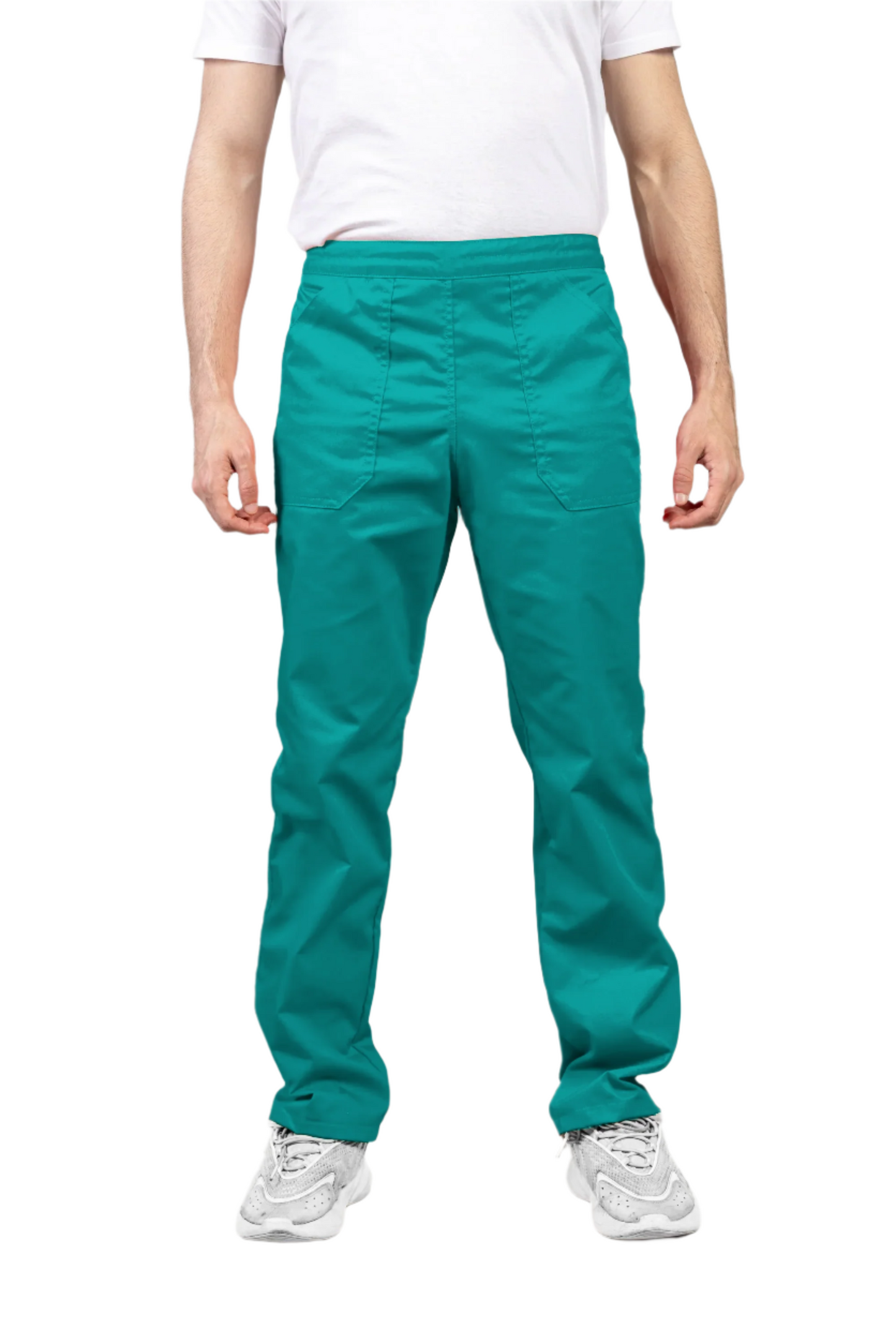 Pantaloni de lucru verzi poplin 165g Costin Light