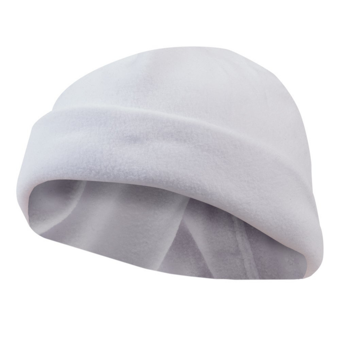 Caciula microfibra fleece 220g alb V204001