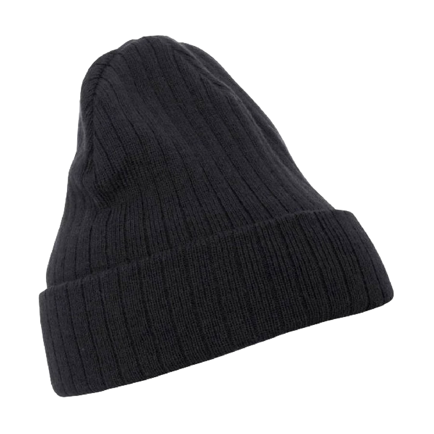 Caciula neagra unisex Acril 75g Bergen