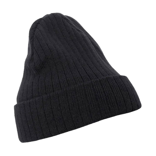 Caciula neagra unisex Acril 75g Bergen