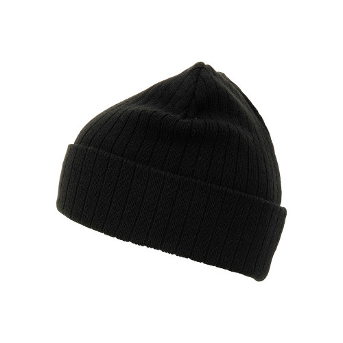 Caciula neagra unisex Acril 75g Bergen