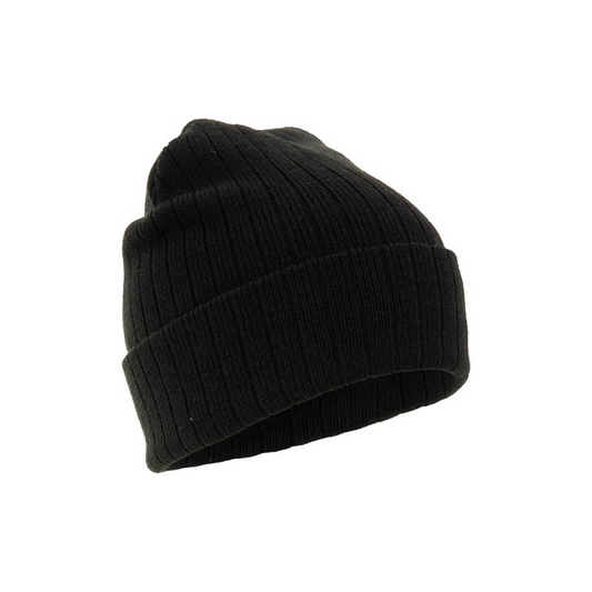 Caciula neagra unisex Acril 75g Bergen