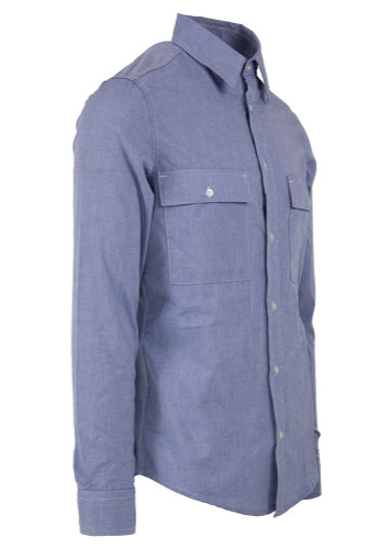 Camasa protectie David Renania albastru deschis (2B87)(90630)