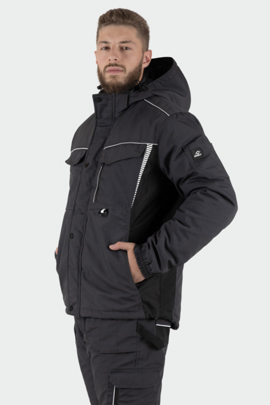 Geaca tercot 200g gri inchis barbat Drift Ice