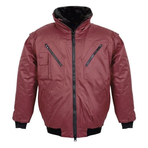 Jacheta protectie iarna 2 in 1 Exford Renania visiniu (1B83)(9041)