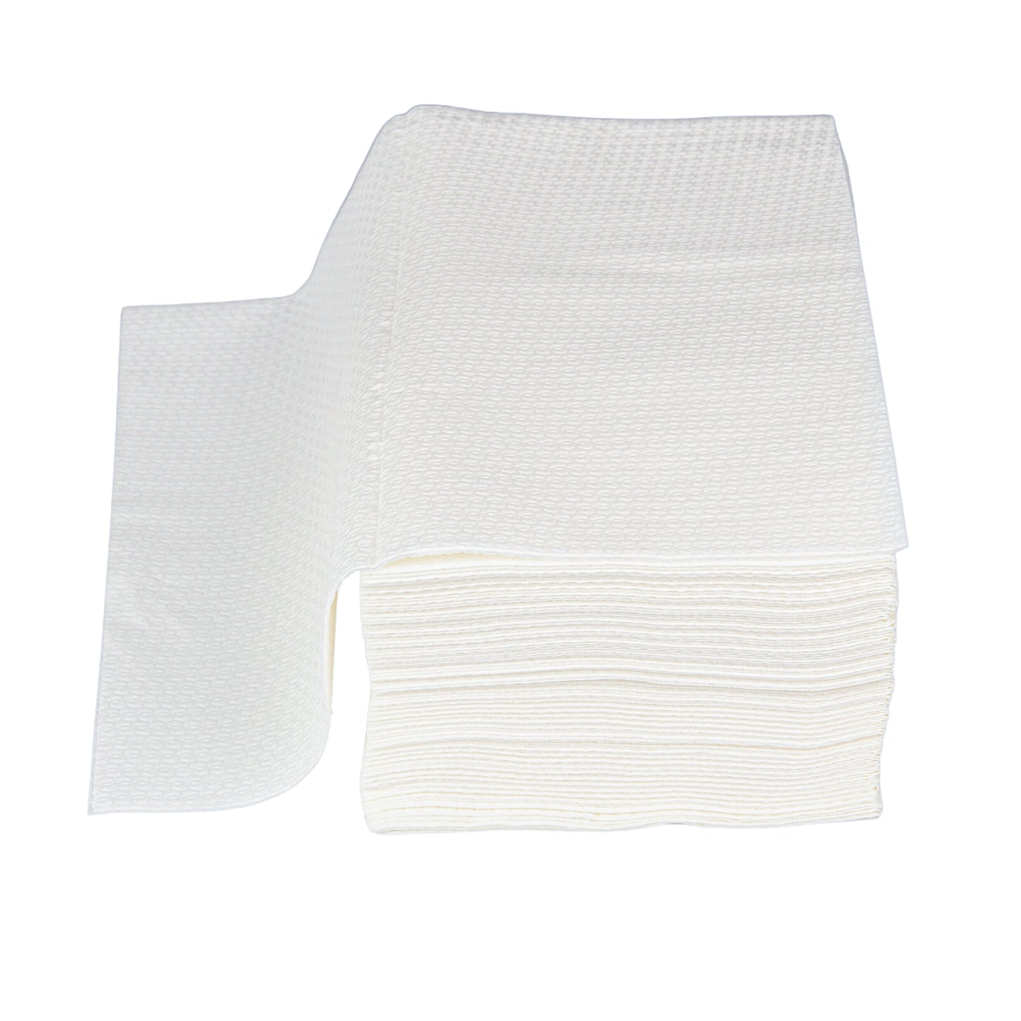 Servetele cosmetice din hartie 70g/mp 40x70cm albe 100buc Clean