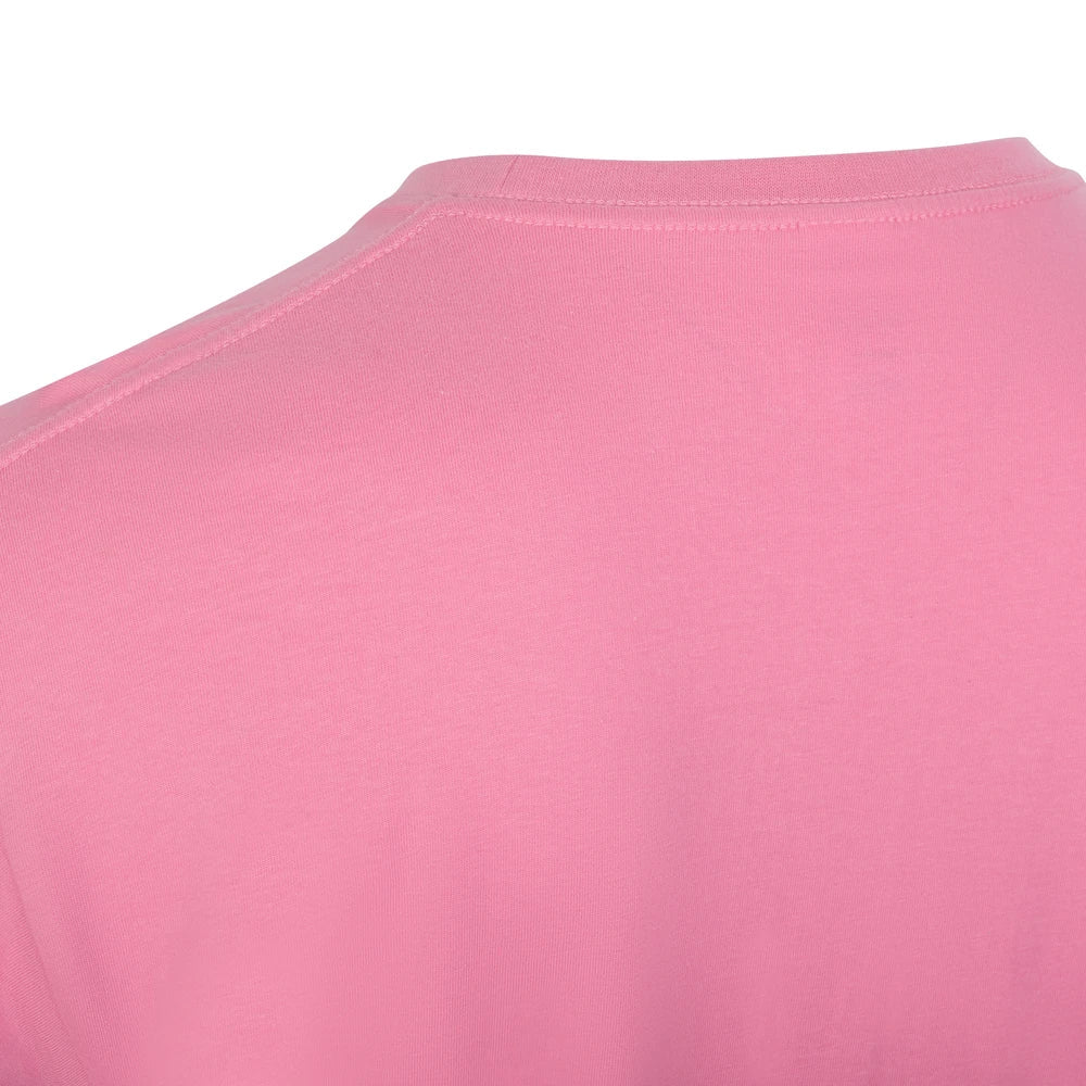 Tricou maneca scurta bumbac 155g roz bombon melbourne