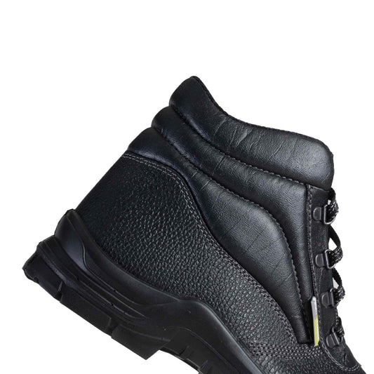 Bocanci protectie fara bombeu negri O1 SRC piele Macin