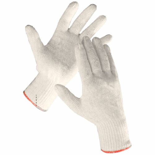 Manusi tricot gros natur Auk pereche