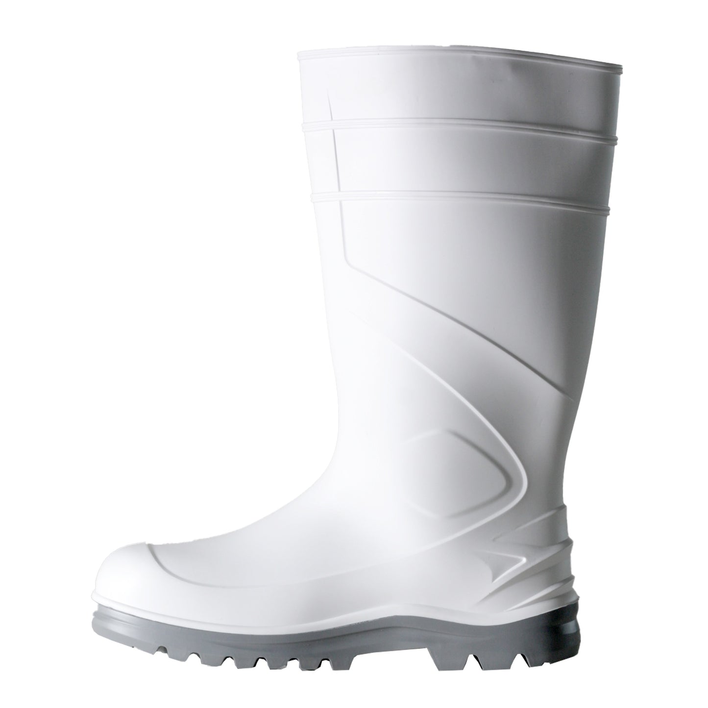 Cizme PVC/cauciuc nitrilic fara bombeu alb O4 SRC Exena Nemesi