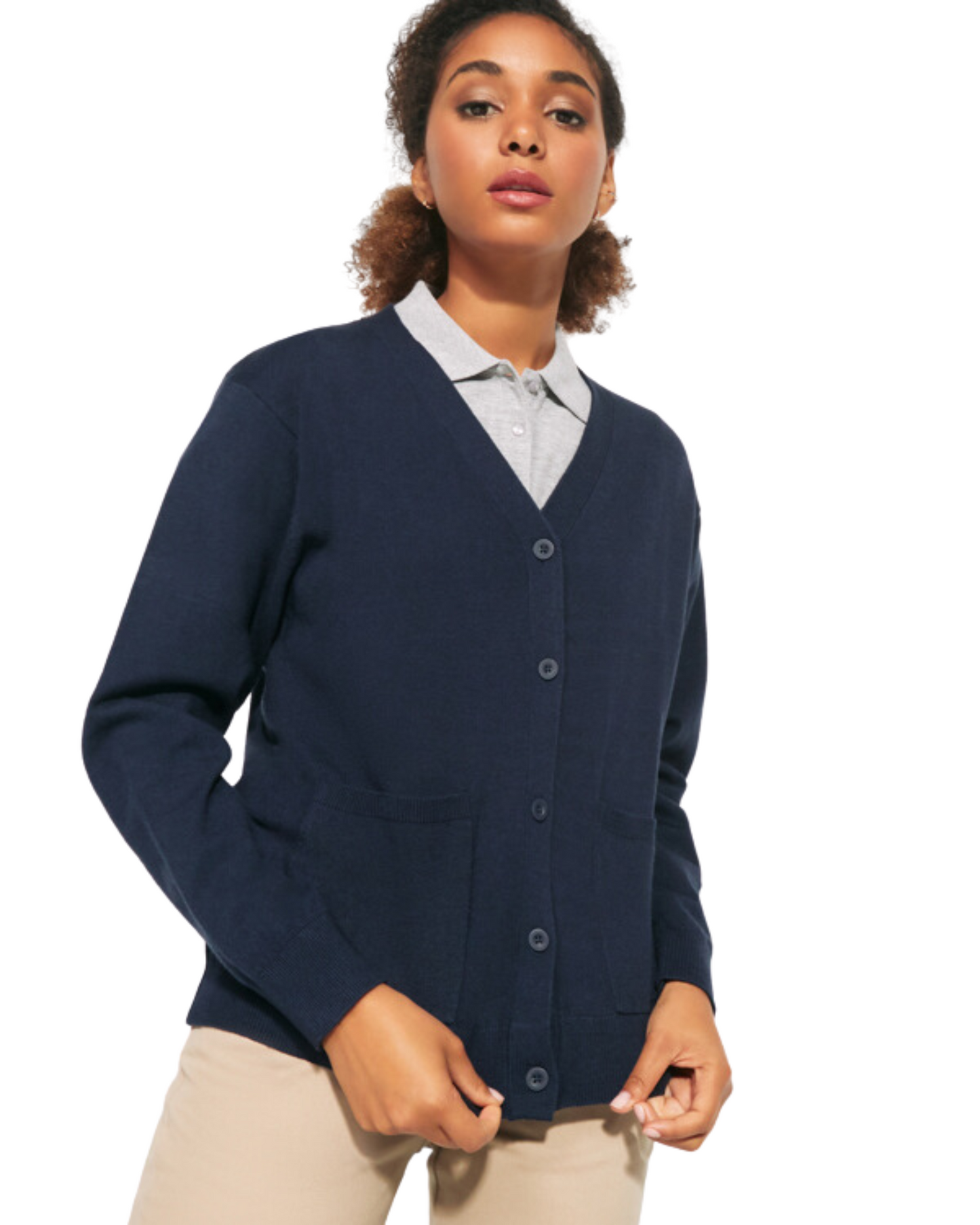 Cardigan bleumarin de dama Explorer