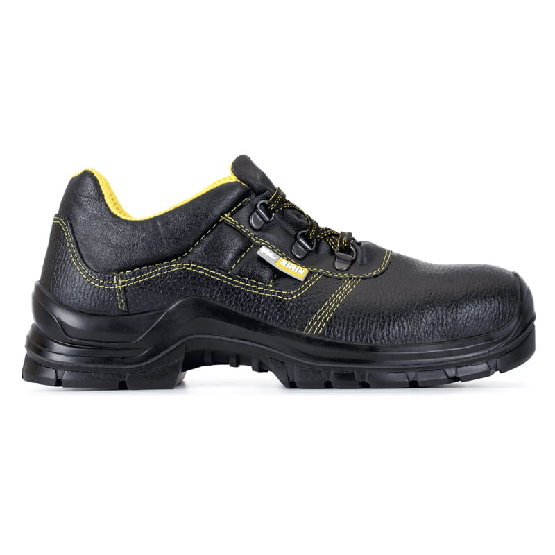 Pantofi protectie bombeu metalic negri S3 SRC piele Plesu