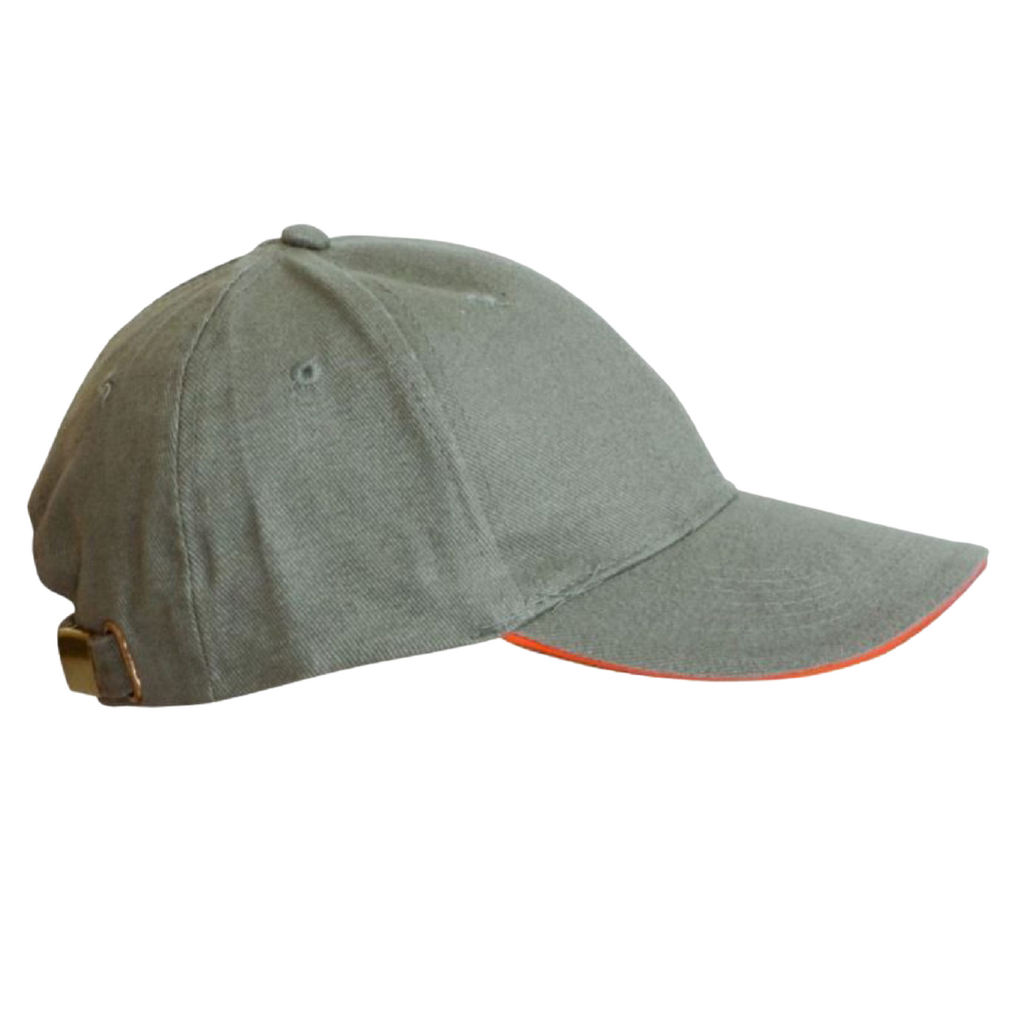 Sapca gri/portocaliu unisex bumbac Max