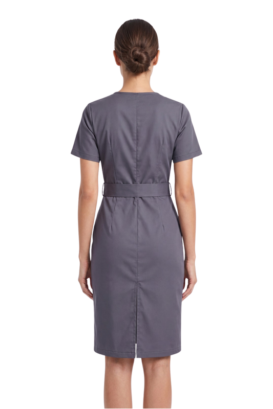 Sarafan medical poplin 165gr gri Aurora