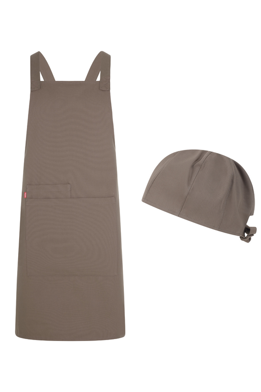 Set de bucatar din bumbac organic hazelnut V404214/V404014