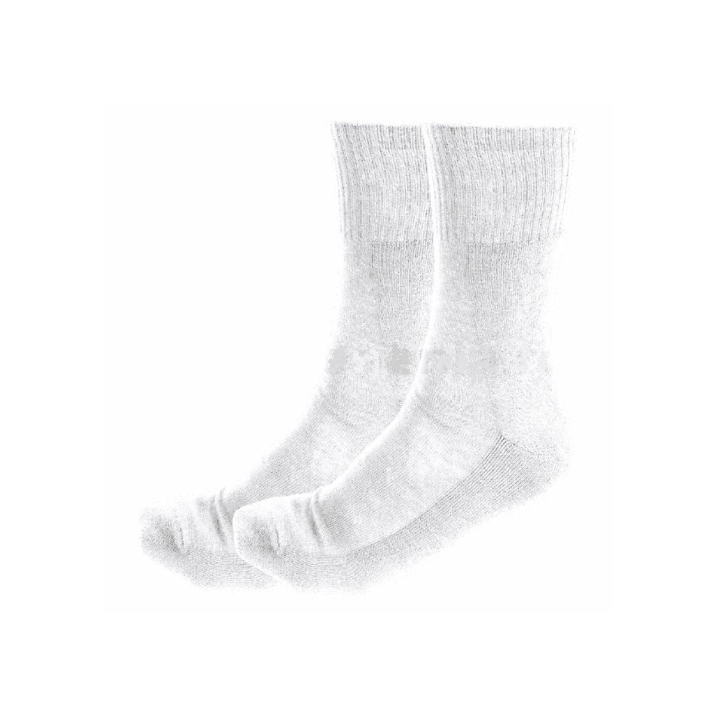 Sosete flausate lungi albe