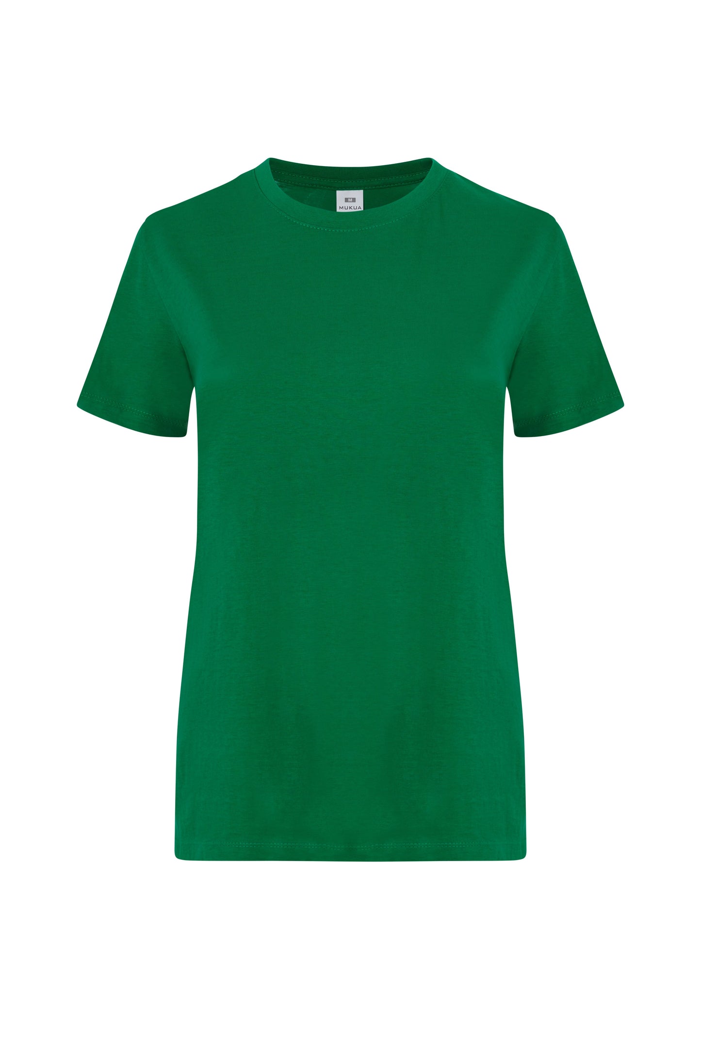 Tricou jersey tubular simplu 155g dama maneca scurta verde kelly Melbourne Woman