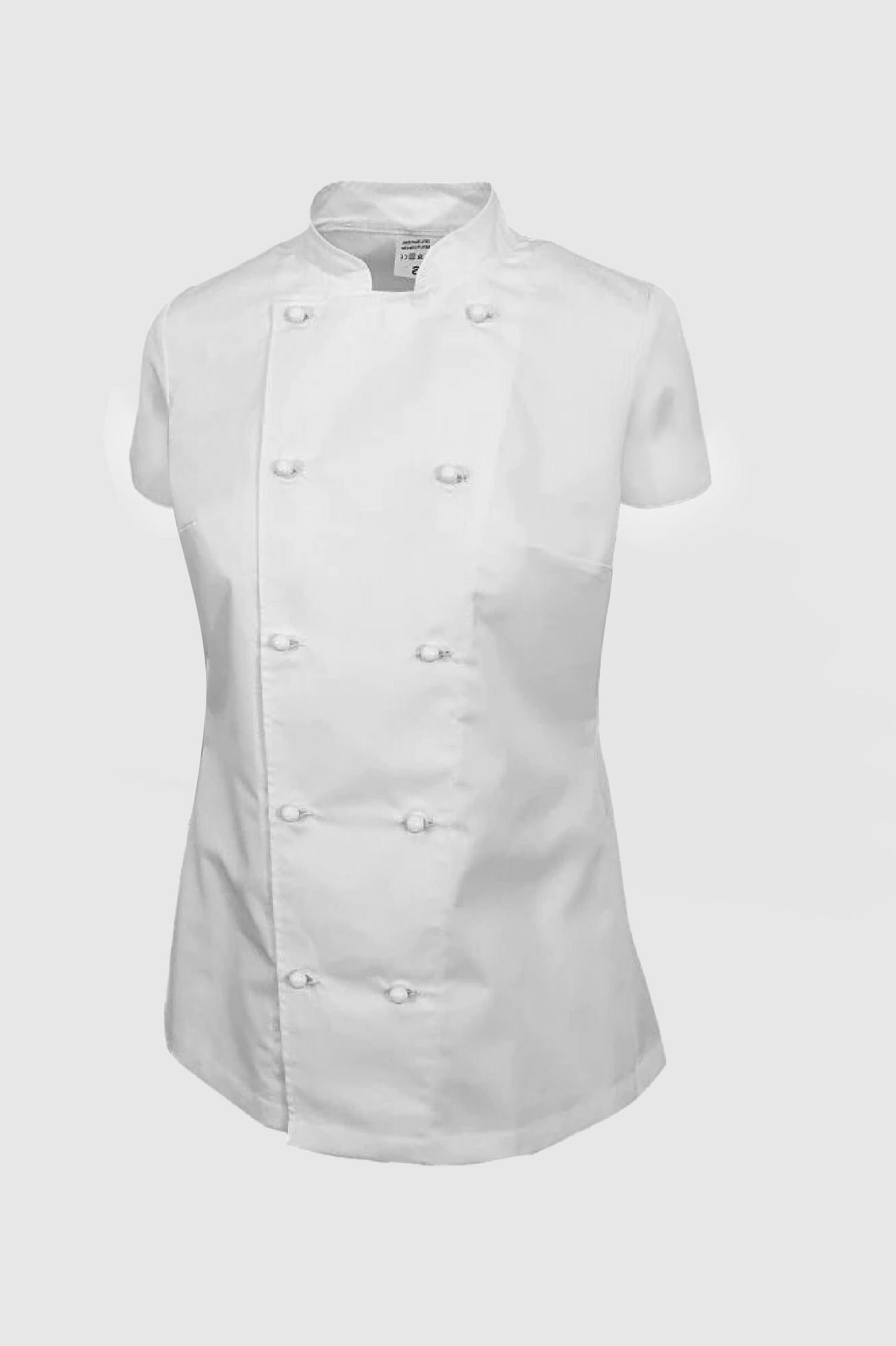 Tunica bucatar alba dama maneca scurta poplin 165g Alma