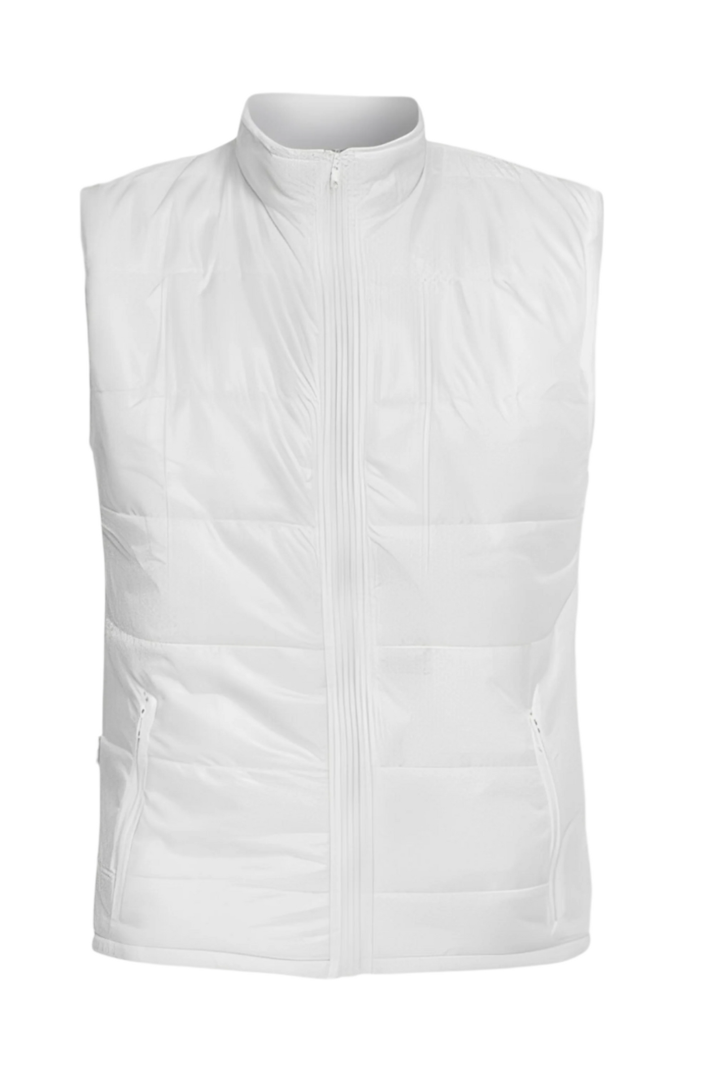 Vesta matlasata alba din poliester Mario