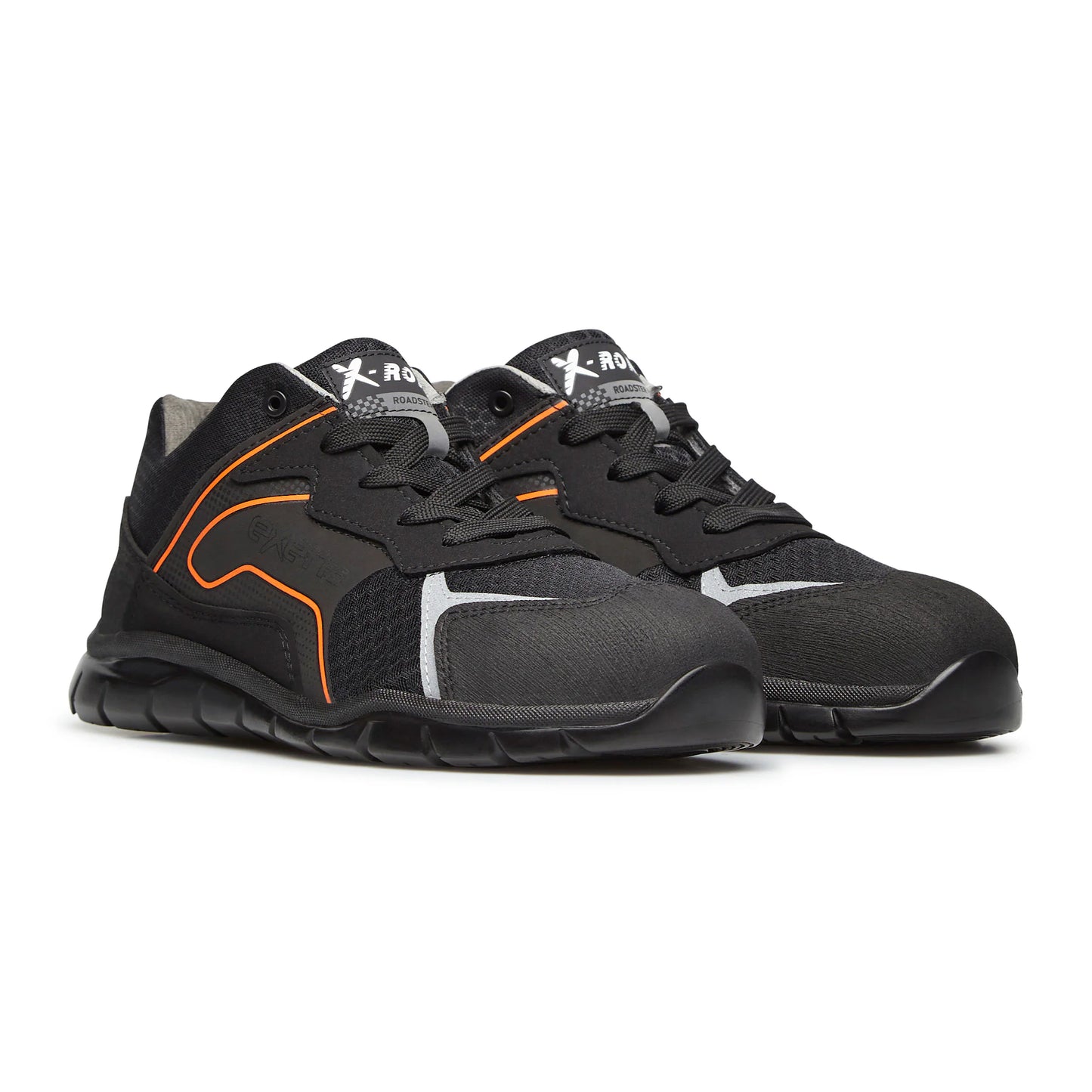 Pantofi S1P microfibra negru bombeu aluminiu Exena Aragona