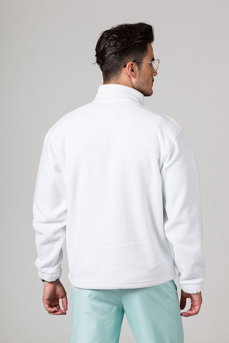 Jacheta fleece barbat alba Jacket 501