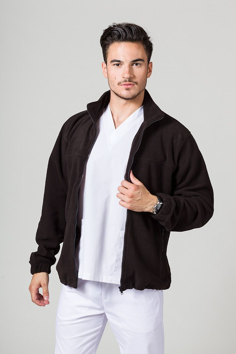Jacheta fleece barbat neagra Jacket 501
