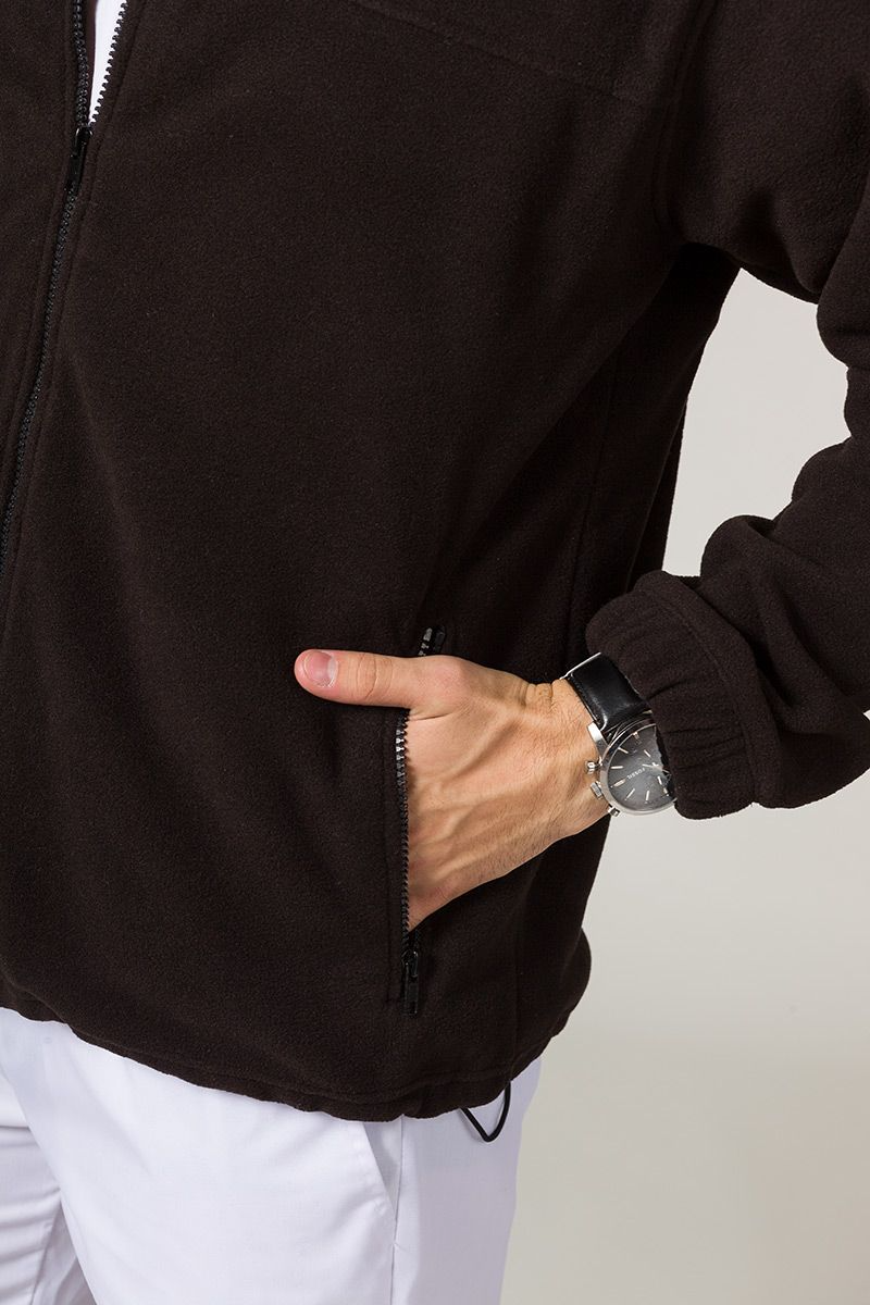 Jacheta fleece barbat neagra Jacket 501