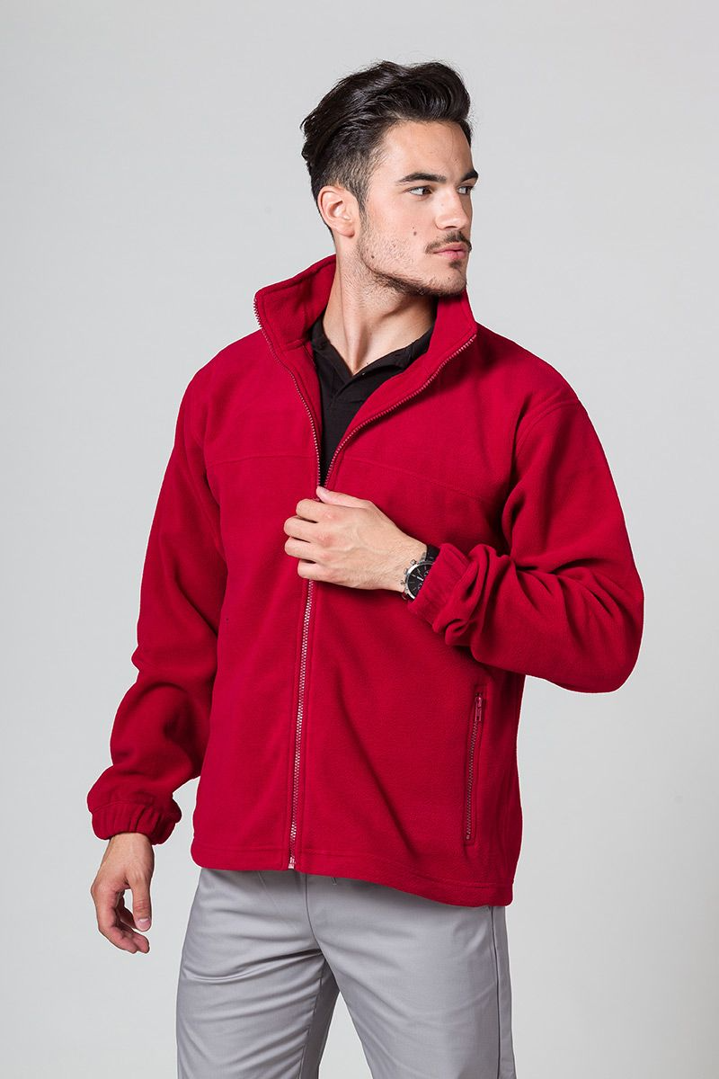 Jacheta fleece barbat grena Jacket 501