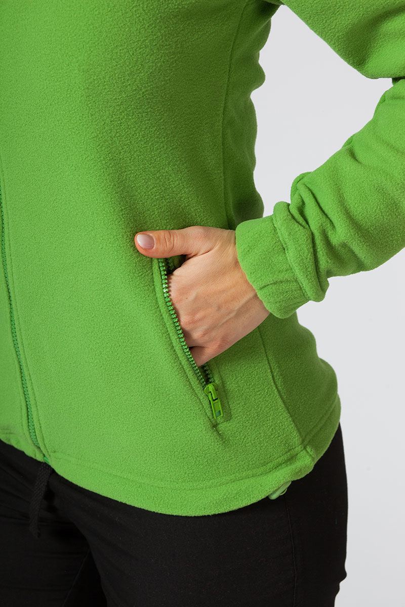 Jacheta fleece dama verde iarba Jacket 504